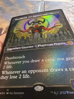 MTG Sheoldred, the Apocalypse Showcase, NM-Mint, English, Textured Foil, DMU - Image 3