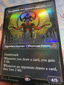 MTG Sheoldred, the Apocalypse Showcase, NM-Mint, English, Textured Foil, DMU - Image 5