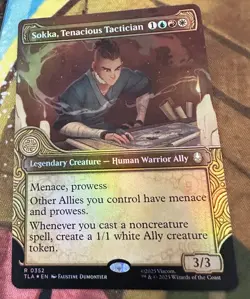Sokka, Tenacious Tactician (Showcase) Avatar: The Last Airbender Foil - Image 1
