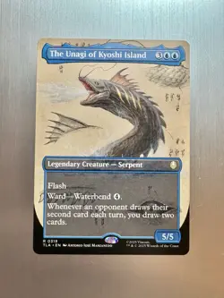 The Unagi Of Kyoshi Island - 319 - MTG Avatar: The Last Airbender - Borderless - Image 1