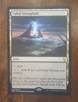 Cabal Stronghold | NM | Dominaria | DOM #238 | MTG - Image 1