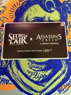 Secret Lair Drop: Assassin's Creed: Da Vinci's Designs - Rainbow Foil Sealed - Image 2