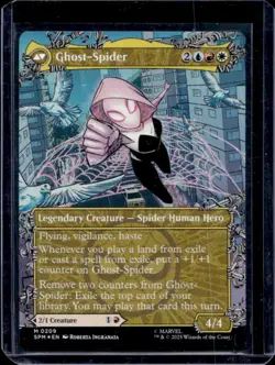 2025 Magic The Gathering MTG Marvel Spider-Man Ghost-Spider #0209 - Image 1