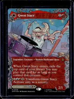 2025 Magic The Gathering MTG Marvel Spider-Man Ghost-Spider #0209 - Image 2