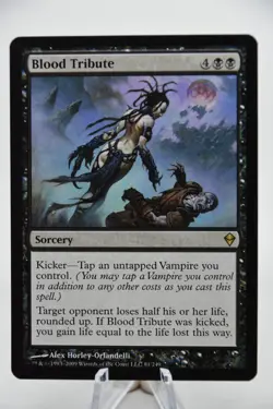 Blood Tribute - Zendikar - NM - Magic the Gathering - Image 1