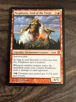 Purphoros, God of the Forge - Theros - LP - MTG - Image 1