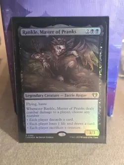 Rankle, Master of Pranks Commander Masters Foil - Image 1
