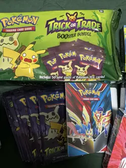 Pokemon Card Lot Includes Halloween Trick Or Trade And Battle Decks - Image 4