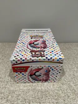 Pokemon Scarlet & Violet EMPTY 151 Booster Bundle Display BOX ONLY - Image 1
