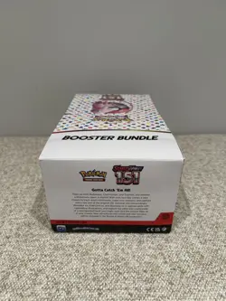 Pokemon Scarlet & Violet EMPTY 151 Booster Bundle Display BOX ONLY - Image 4