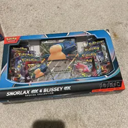 New Snorlax Ex & Blissey Ex Special Collection Box Sealed(LOT OF 5) - Image 1