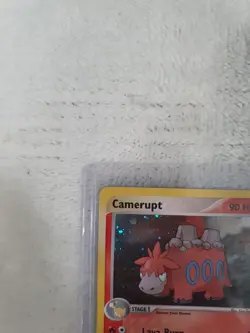 Pokemon TCG Camerupt 4/109 Swirl Holo Rare EX Ruby & Sapphire - Image 4