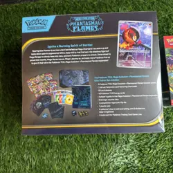 Pokemon Mega Evolution Phantasmal Flames ETB and Booster Bundle - Image 3