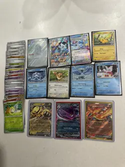 Pokemon Lot ( Crabominable & Vanillish Rares, Glaceon ex, TR Motes & More) - Image 1