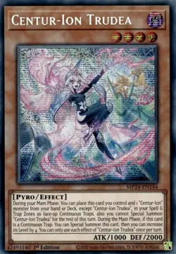 Yugioh! Centur-Ion Trudea - MP24-EN144 - Prismatic Secret Rare - 1st Edition Nea - Image 1