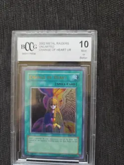 Yu-Gi-Oh Change of Heart MRD-060 Ultra Rare Unlimited Edition - Image 1