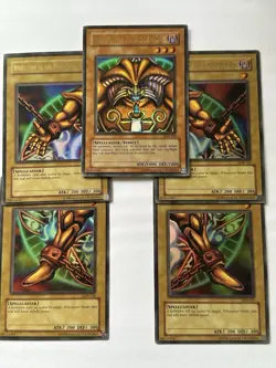 YuGiOh 2002 Exodia Complete Full Set LOB 120-124 ULTRA RARE - Image 2