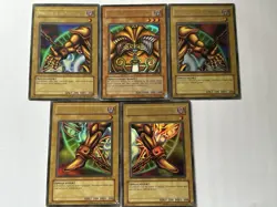 YuGiOh 2002 Exodia Complete Full Set LOB 120-124 ULTRA RARE - Image 3