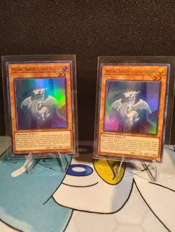 Yugioh 2x Spectral, Dragon Ruler of Flickers ALIN-EN018 Ultra Rare NM 1st - Image 1