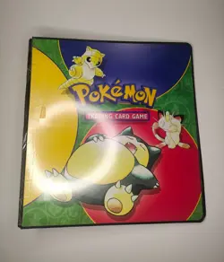 Vintage 1999 Pokemon Trading Card Wizards of the Coast 3-Ring Binder - READ DESC - Image 1