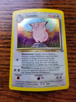 Clefable 1/64 Jungle Set 1999 Holofoil Rare Holo Pokemon Card LP! - Image 1