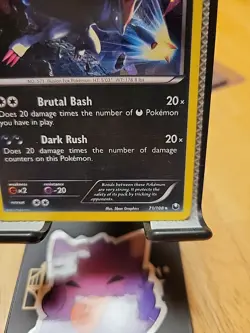 Pokemon TCG Zoroark Cracked Ice Holo Dark Explorers Card 71/108 LP- Condition - Image 5