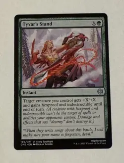 MTG Tyvar's Stand - Phyrexia: All Will Be One LP - Image 1