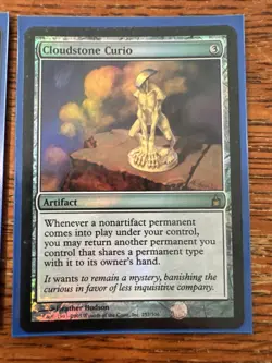 Cloudstone Curio MTG Ravnica FOIL Rare -LP 257/306 - Image 3