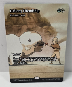 Lifelong Friendship - Eladamri's Call 48 - Borderless M MTG Avatar: The Last Air - Image 1