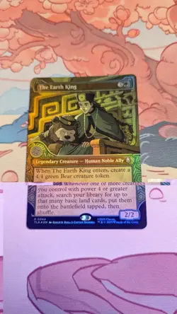 x1 The Earth King - Foil - Showcase R MTG Avatar: The Last Airbender M/NM, Engli - Image 1