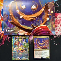 MTG Cheer Magic the Gathering 2025 Holiday Store Exclusive Promo Card - Image 1