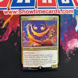 MTG Cheer Magic the Gathering 2025 Holiday Store Exclusive Promo Card - Image 2