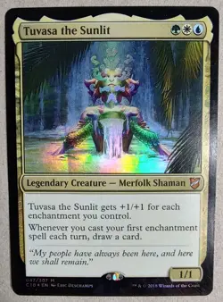 Tuvasa the Sunlit - Commander 2019 (C18) - Mythic Foil - MP - Free Shipping - Image 1