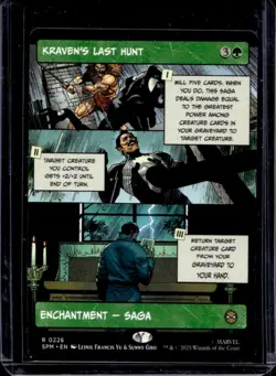 2025 Magic The Gathering MTG Marvel Spider-Man Kraven's Last Hunt #0226 - Image 1