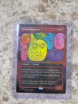 Seven Dwarves 819 MTG Secret Lair Foil Bonus Chase Rare - Image 2