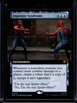 2025 Magic The Gathering MTG Marvel Spider-Man Imposter Syndrome #0251 - Image 1