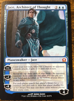 Magic the Gathering MTG- Jace, Architect of Thought- NM- 044/247- RtoR - Image 3