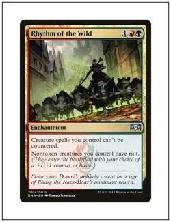 1x Rhythm of the Wild, Magic the Gathering MTG NM - Image 1