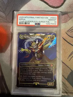 Kefka, Court Mage (0543) (Borderless) (Surge Foil) Final Fantasy Foil - Image 1