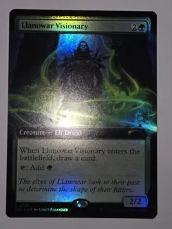 MTG Llanowar Visionary Secret Lair Series 0771 Foil Rare - Image 2