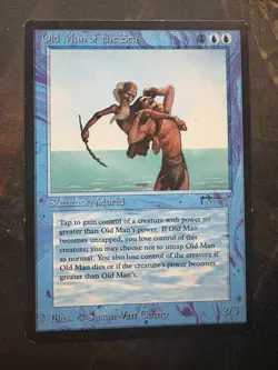 *** ARABIAN NIGHTS Old Man of the Sea*** NM- Minus Clean! - NO DUTY - MtG Magic - Image 1