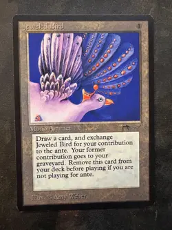 ** ARABIAN NIGHTS Jeweled Bird ** NM-Mint! - DUTY PAID - Magic MtG - Image 1