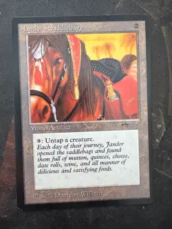 *** ARABIAN NIGHTS Jandor's Saddlebags *** NM-Mint! - DUTY PAID - Magic MtG - Image 1
