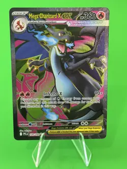 Pokemon Mega Charizard X ex Phantasmal Flames Ultra Rare Full Art 109/094 NM!!! - Image 1