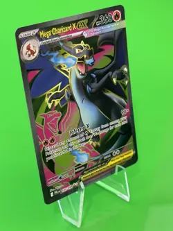 Pokemon Mega Charizard X ex Phantasmal Flames Ultra Rare Full Art 109/094 NM!!! - Image 2