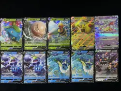 Pokemon TCG S-Chinese Holo Vaporeon V Melmetal Vmax Leafeon Vmax Lot*20 you - Image 2
