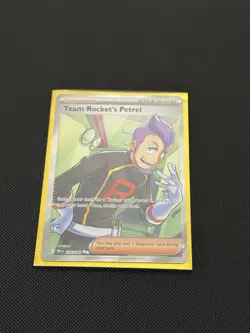Pokemon TCG Team Rockets Petrel 226/182 SV Destined Rivals Ultra Rare Full Art - Image 1