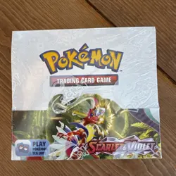 Scarlet and Violet Base Booster Box Factory Sealed Pokemon TCG - Image 1