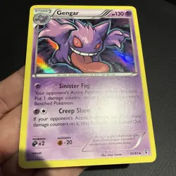 Pokemon TCG Gengar 35/83 Holo Rare Generations Holo Rare NEAR MINT - Image 3