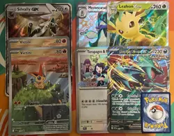 [7x] Jumbo Pokemon Card Lot: Victini, Terapagos & Friends, and More! *Near Mint* - Image 1